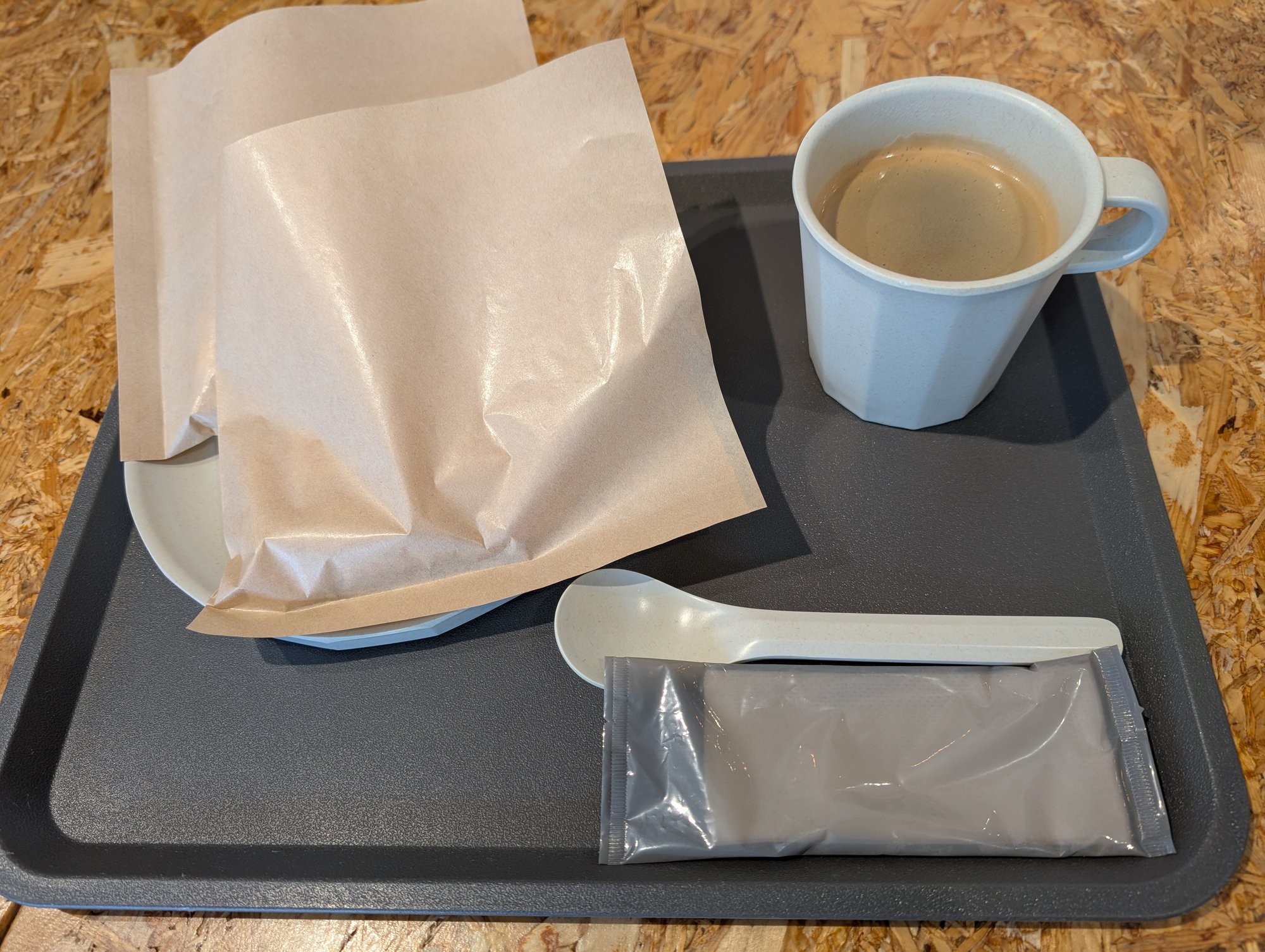 TENTOのホットサンドセット（提供時）